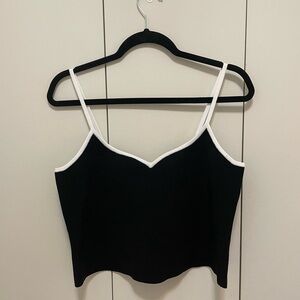 NWT Express Knit Body Contour Crop Top